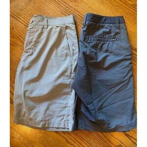 Travis Mathew Shorts Mens Size 32 Golf Casual Stretch Proceed With Caution Fly